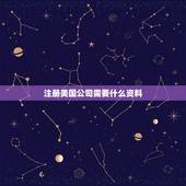 注册美国公司需要什么资料，美国公司注册都需要什么样的资料？