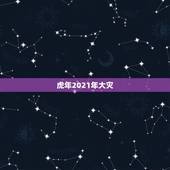 虎年2021年大灾，2021年属虎下半年要出大事？