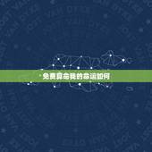 免费算命我的命运如何，我的命运怎么样？