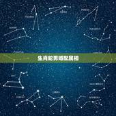 生肖蛇男婚配属相，蛇和什么生肖最配？属蛇的属相婚配表大全