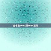 金牛座2023到2024运势，金牛座2024年运势详解