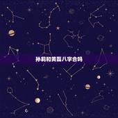 孙莉和黄磊八字合吗，孙莉星座黄磊星座合么