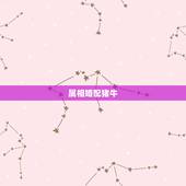 属相婚配猪牛，属牛的女孩和什么属相婚配最好