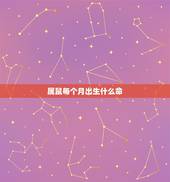属鼠每个月出生什么命，属鼠的人哪个月份出生的命最好？