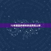 72年属鼠的明年的运势怎么样，72年属鼠2022 年必有一难
