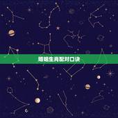 婚姻生肖配对口诀，生肖婚配相克的顺口溜