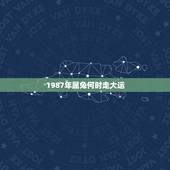 1987年属兔何时走大运，87年属兔人十年大运