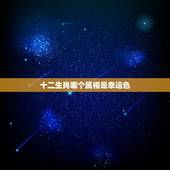 十二生肖哪个属相是幸运色，十二生肖的代表颜色？