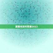 属猴年龄对照表2022，年份年龄对照表