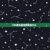 96属女最佳婚配是什么，1996年属鼠最佳配偶