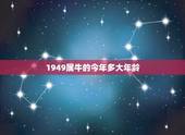 1949属牛的今年多大年龄，属牛的人今年多大了
