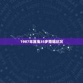 1987年属兔35岁婚姻状况 男属兔女属羊婚配好吗