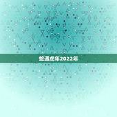 蛇遇虎年2022年，2022 年犯太岁的生肖有哪些