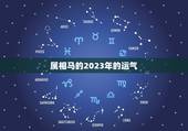属相马的2023年的运气，2023年是什么生肖年