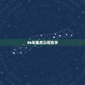86年属虎公司名字，带虎字的公司名字大全
