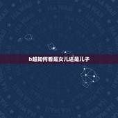 b超如何看是女儿还是儿子，请教一下生男孩的妈妈，怀男孩会有什么不一样的