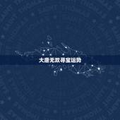 大唐无双寻宝运势，大唐无双寻宝运势对应图