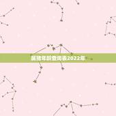 属猪年龄查询表2022年，年份生肖表对照表2022