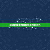 属狗和属龙的属相合不合怎么办，属狗和属龙的属相不合怎么化解