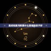 属虎和属马的要什么属相的孩子好，属虎与属马生属什么的宝宝好