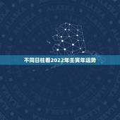 不同日柱看2022年壬寅年运势，2022年属马人的全年运势