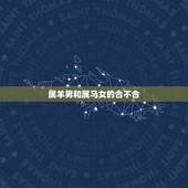 属羊男和属马女的合不合，79年属羊男与90年属马女