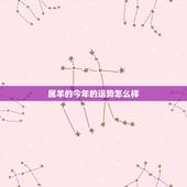 属羊的今年的运势怎么样，1955年属羊的健康预测