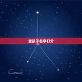 查孩子名字打分，给孩子名字打分？