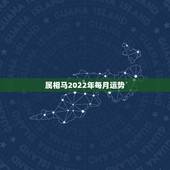 属相马2022年每月运势，1990年属马2022年运势每月运势