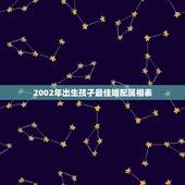 2002年出生孩孑最佳婚配属相表，2000年出生属龙最佳婚配属相是什么
