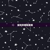 鼠和羊婚配属相，属鼠和属羊相配吗？