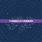 95年属猪女2022年感情运势，1995属猪未来十年运势