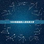 1959年属猪的人终年多少岁，59年属猪的财运如何