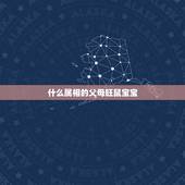 什么属相的父母旺鼠宝宝，属鼠属狗的父母生属什么的宝宝好？