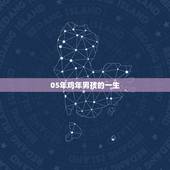 05年鸡年男孩的一生，2005年初生的男孩属鸡生到八月十五零点过五分钟