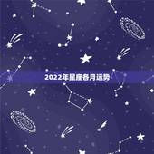 2022年星座各月运势，2022年有状元运的星座