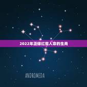 2022年正缘红鸾入命的生肖，什么是红鸾入命？