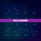 属龙三合属相婚配，属龙的跟什么属相婚配好