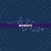 缘分测试打分，测情侣打分！