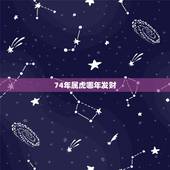 74年属虎哪年发财，74年属虎48岁以后的一生命运