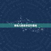 新生儿取名字五行查询 取名字大全免费查询