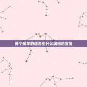两个属羊的适合生什么属相的宝宝，属牛和属鼠生什么属相的孩子最好