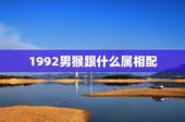 1992男猴跟什么属相配，92年属猴的喝和什么属相配