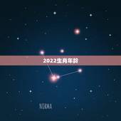 2022生肖年龄，2022年生肖表完整版