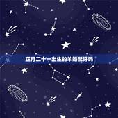 正月二十一出生的羊婚配好吗，2014年二月二十，也就是正月二十一，男属