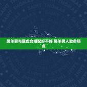 属羊男与属虎女婚配好不好 属羊男人致命弱点