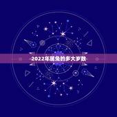 2022年属兔的多大岁数，2022 年属羊的多少岁