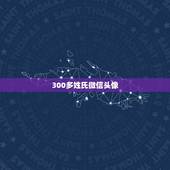 300多姓氏微信头像，有哪些比较好的姓氏头像？