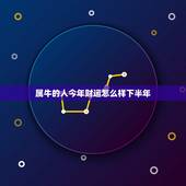 属牛的人今年财运怎么样下半年，明年属牛的人的运气怎么样