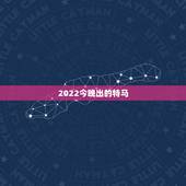 2022今晚出的特马，今晚出什么特马和生肖